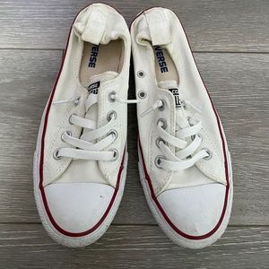 White slip on converse